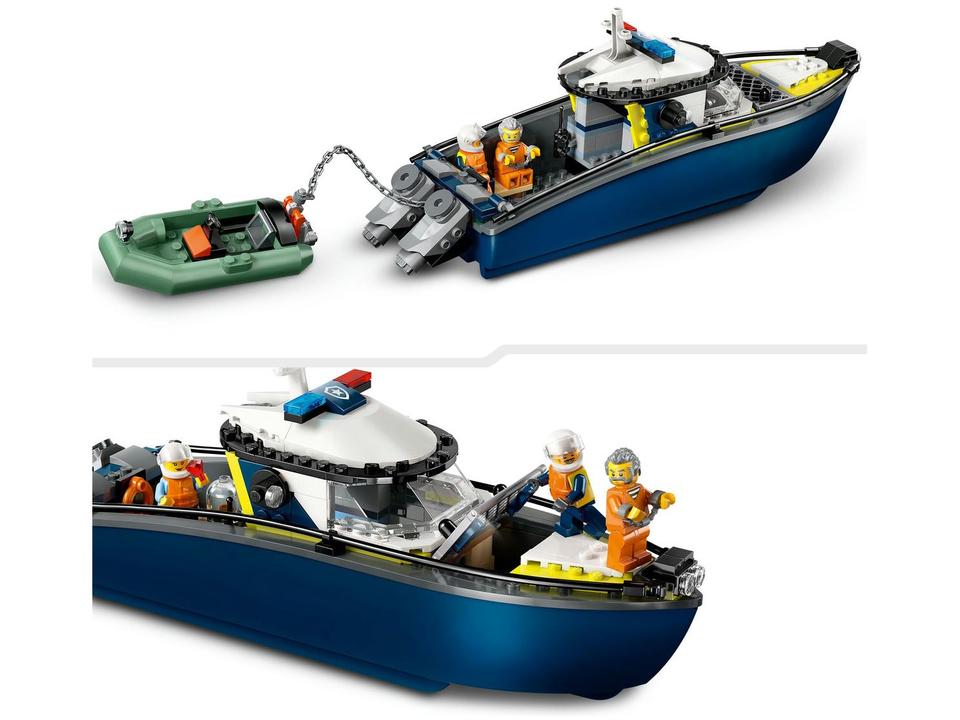 LEGO City Perseguição com Barco da Polícia - 5