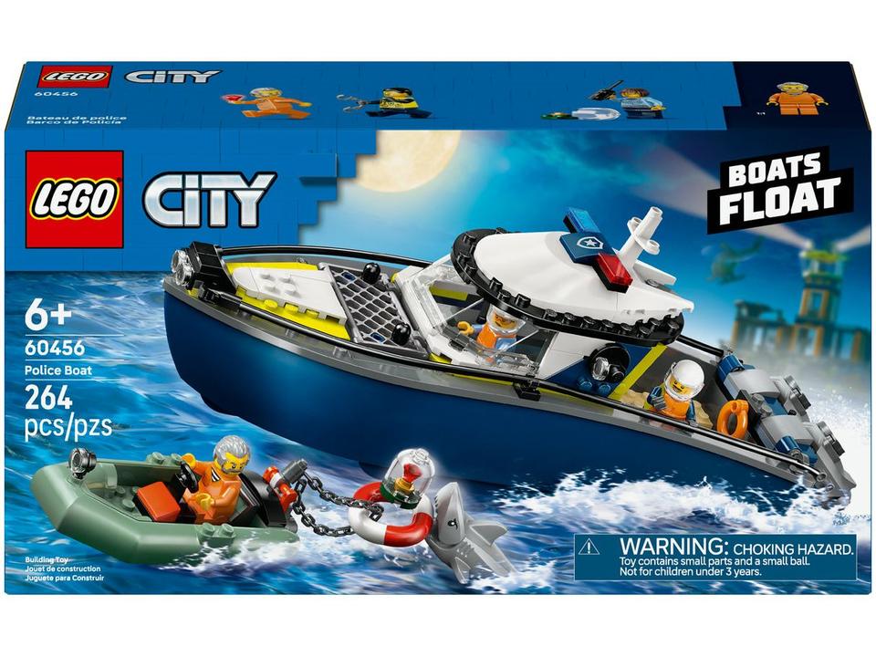 LEGO City Perseguição com Barco da Polícia - 8