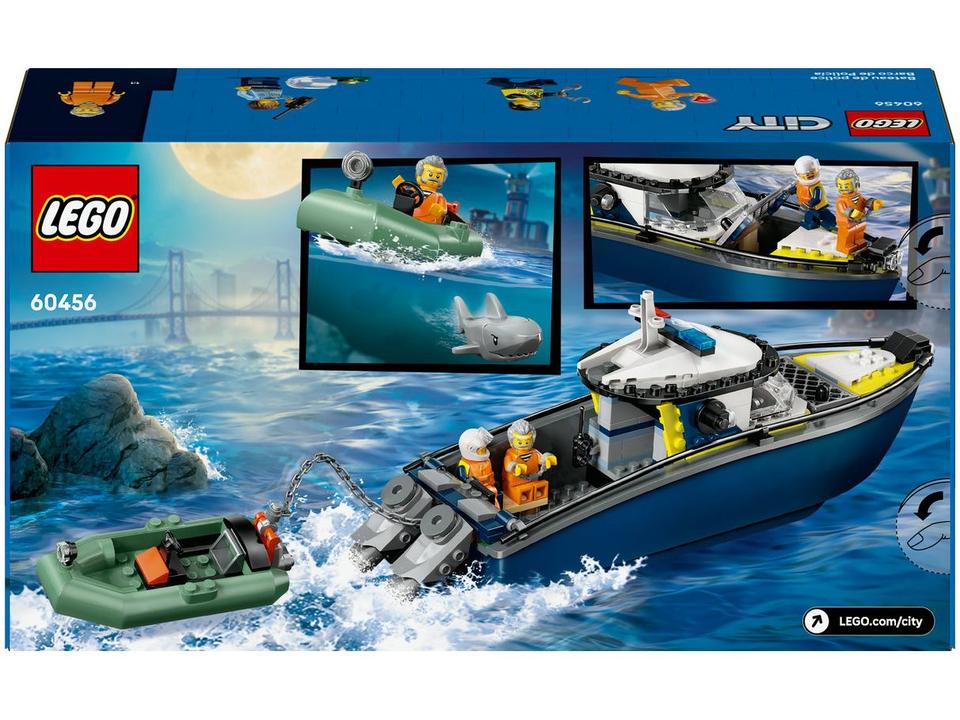 LEGO City Perseguição com Barco da Polícia - 9