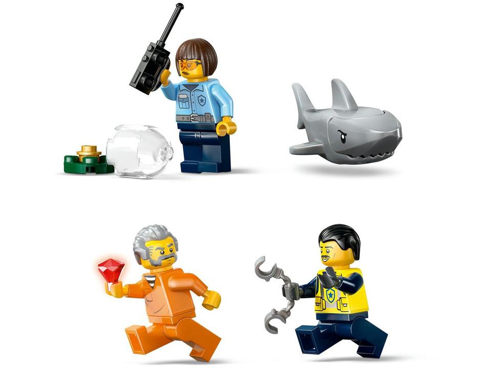 LEGO City Perseguição com Barco da Polícia - 6