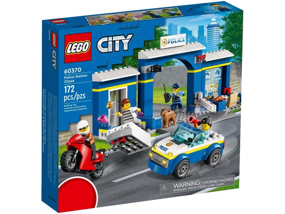 LEGO City  Perseguição na Delegacia de Polícia - 172 Peças 60370
