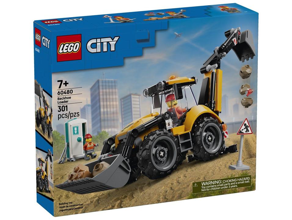 LEGO City Retroescavadeira Amarela - 5