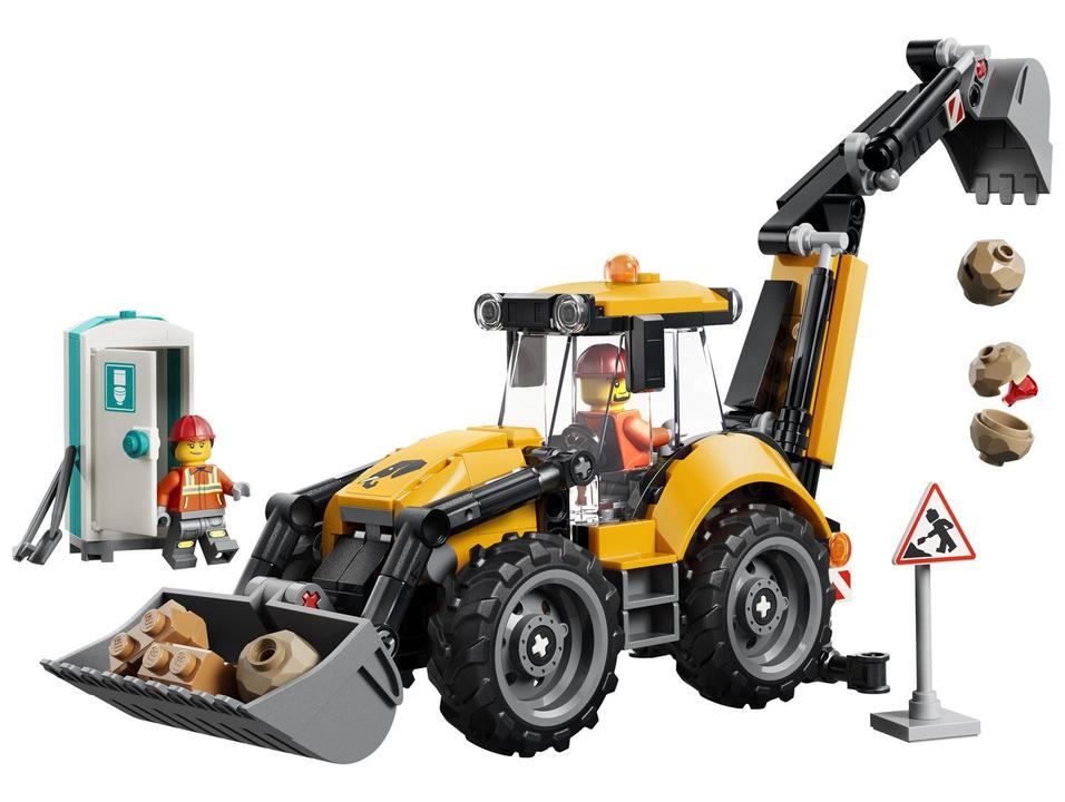 LEGO City Retroescavadeira Amarela - 4