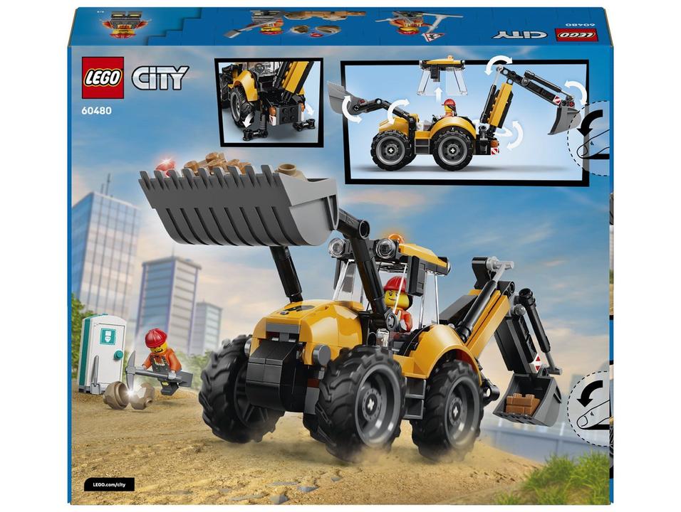 LEGO City Retroescavadeira Amarela - 6