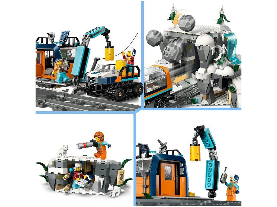 LEGO City Trem Expresso Polar Ártico - 5