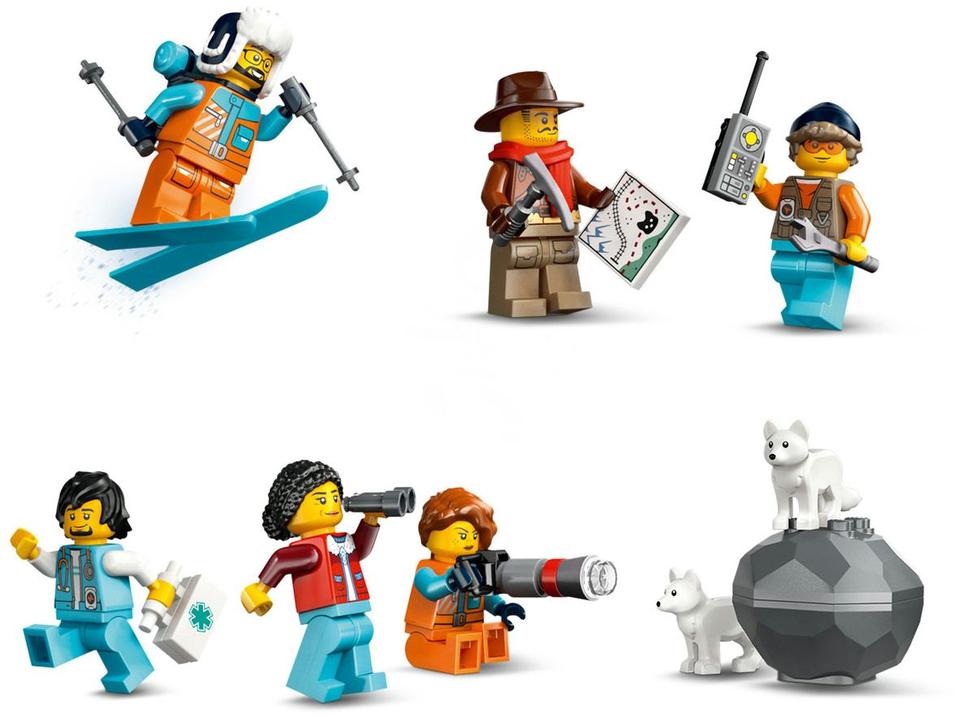 LEGO City Trem Expresso Polar Ártico - 4