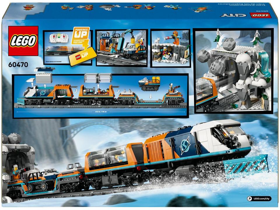 LEGO City Trem Expresso Polar Ártico - 9