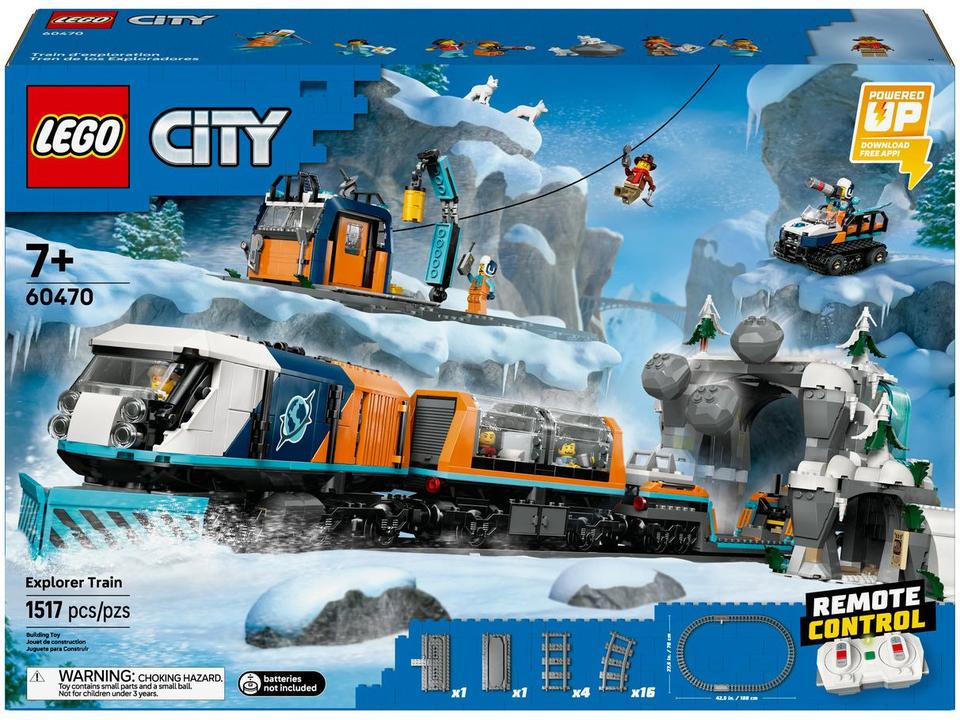 LEGO City Trem Expresso Polar Ártico - 8