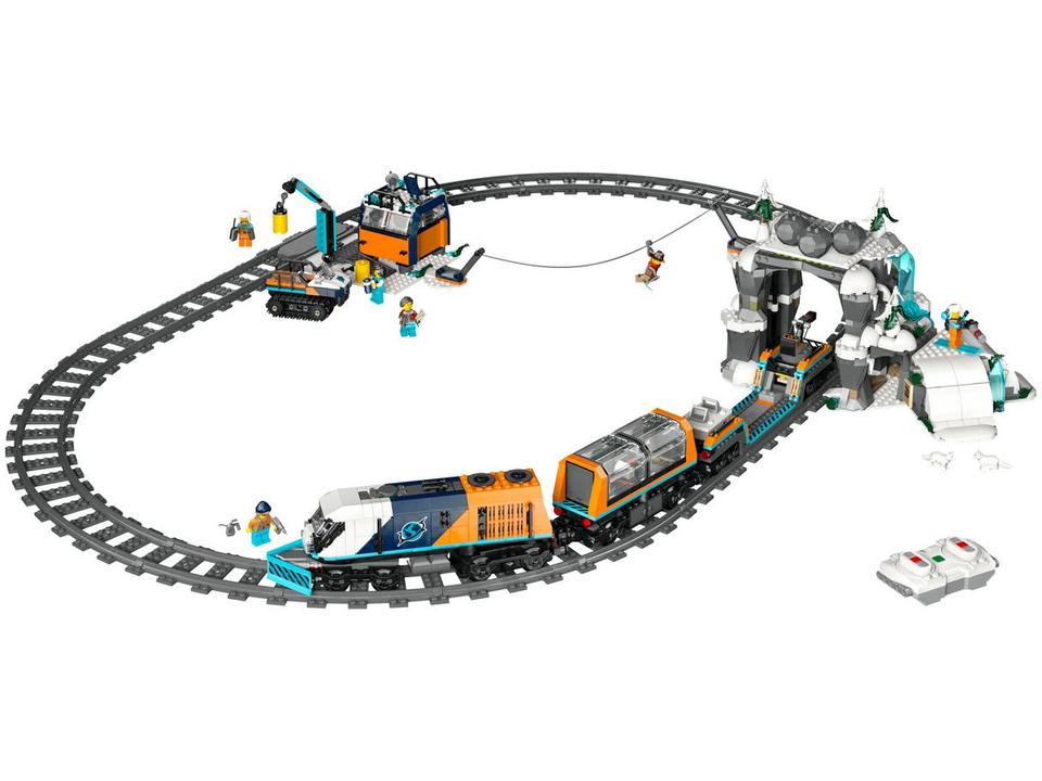 LEGO City Trem Expresso Polar Ártico - 3