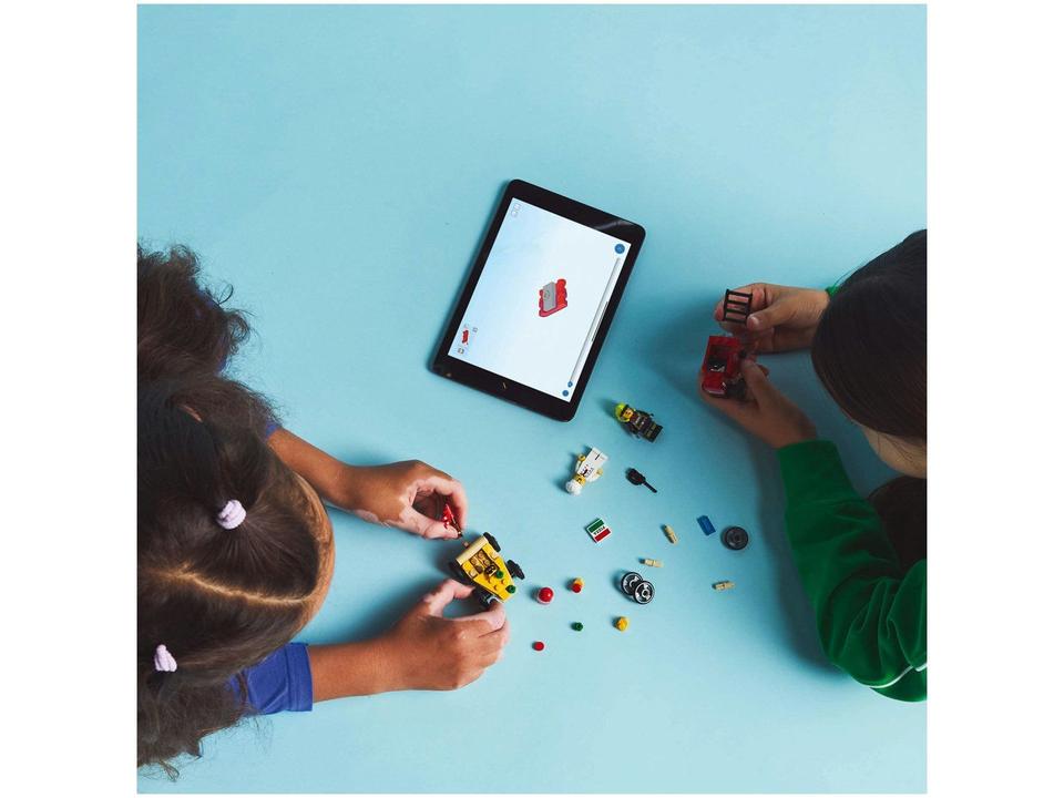 LEGO ck de Carros de Corrida Pizza vs. Caminhão - 1