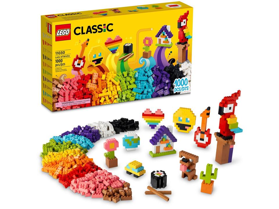 LEGO Classic Muitas Peças 1000 Peças - 11030 - 3