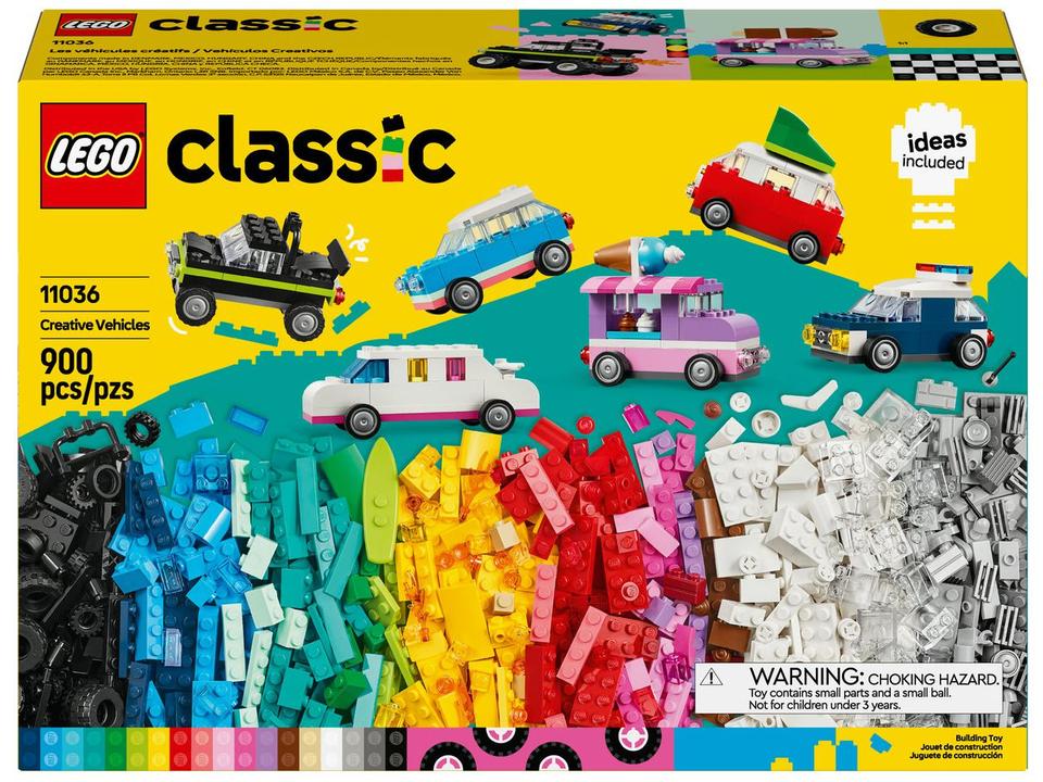 LEGO Classic Veículos Criativos 11036 900 Peças - 1