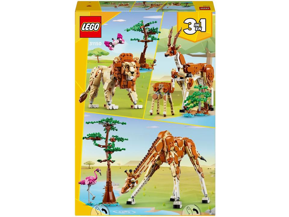 LEGO Creator 3 em 1 Animais Selvagens do Safari - 9
