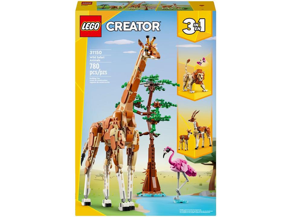 LEGO Creator 3 em 1 Animais Selvagens do Safari - 1