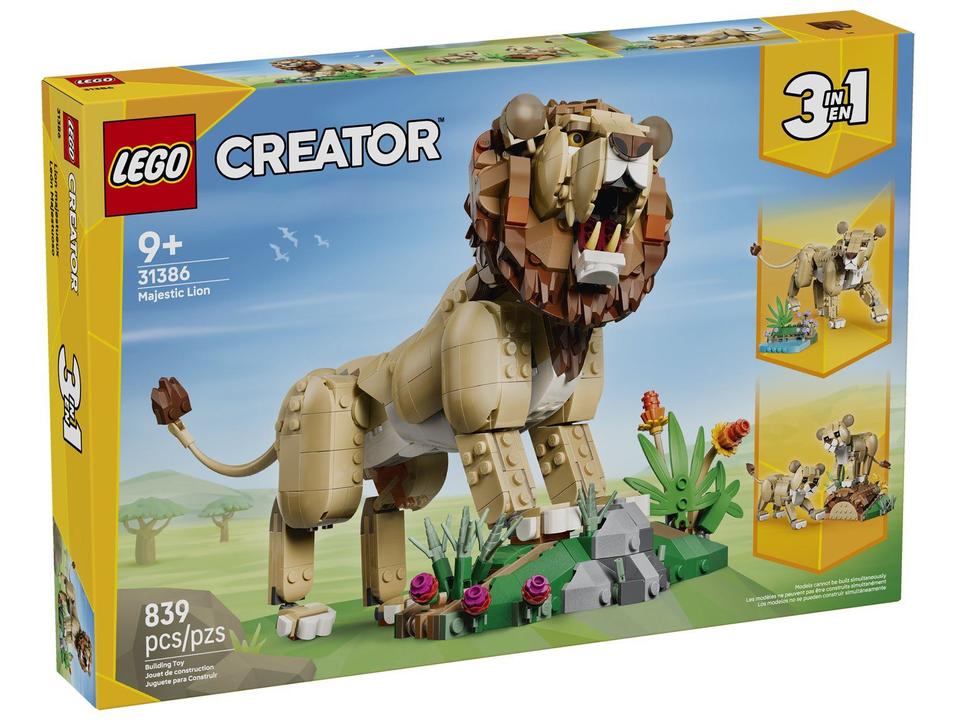 LEGO Creator 3 em 1 Animais Selvagens: Leão - 5