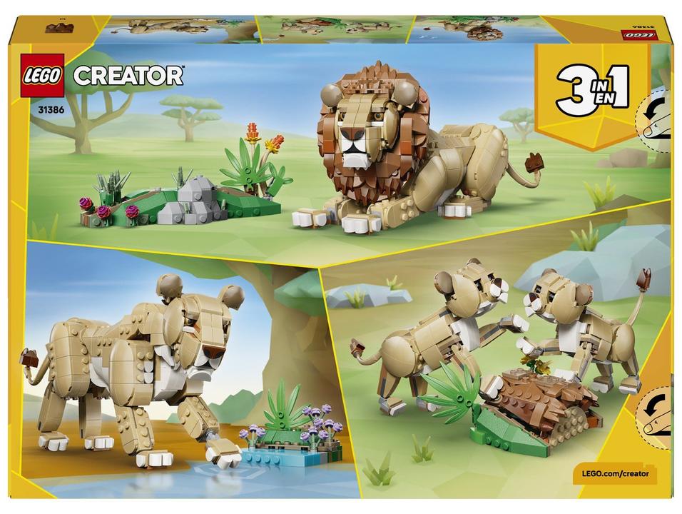 LEGO Creator 3 em 1 Animais Selvagens: Leão - 6