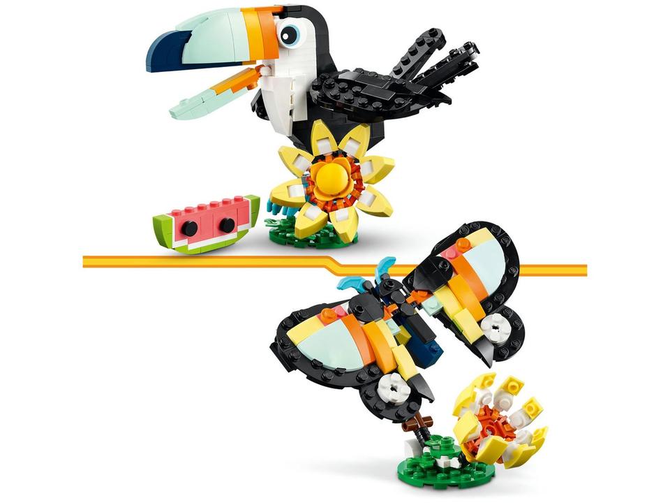 LEGO Creator 3 em 1 Animais Selvagens: Tucano - 6