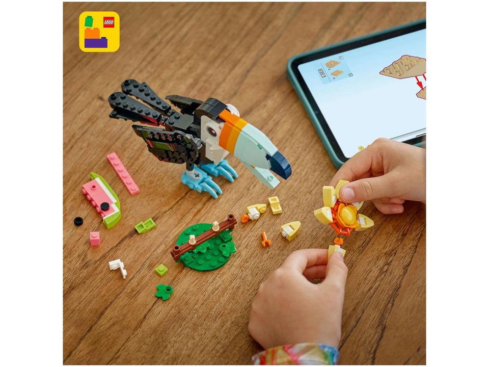 LEGO Creator 3 em 1 Animais Selvagens: Tucano - 2