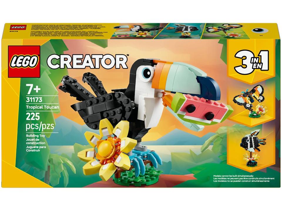 LEGO Creator 3 em 1 Animais Selvagens: Tucano - 8