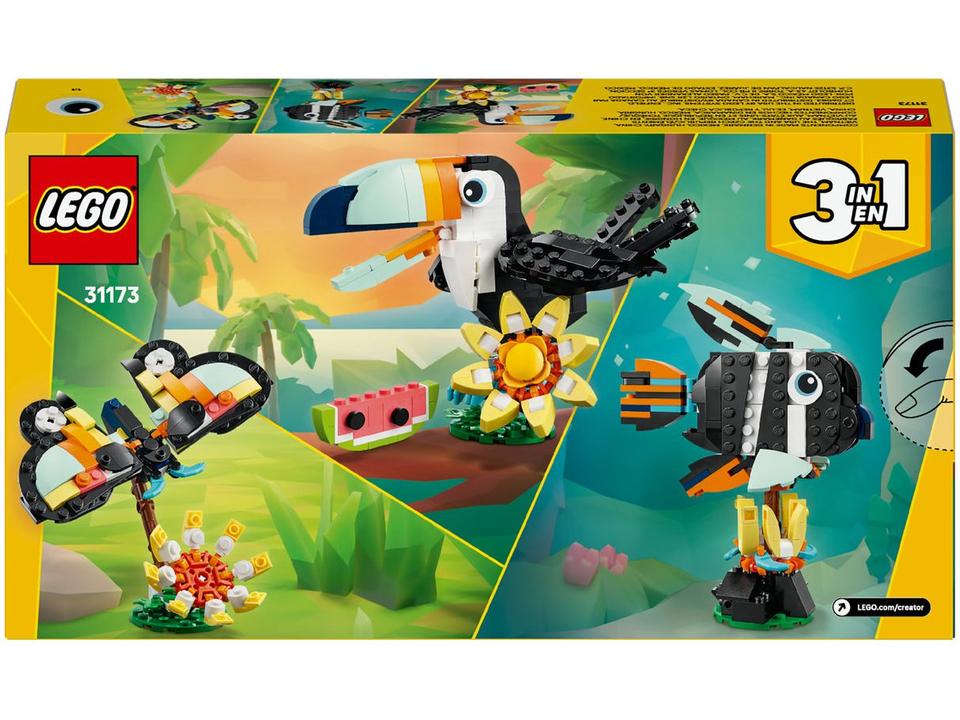 LEGO Creator 3 em 1 Animais Selvagens: Tucano - 9