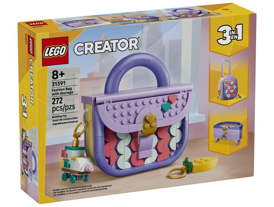 LEGO Creator 3 em 1 Bolsa Artística Fashion - 5