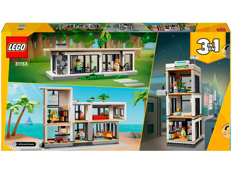 LEGO Creator 3 em 1: Casa Moderna 31153 - 7