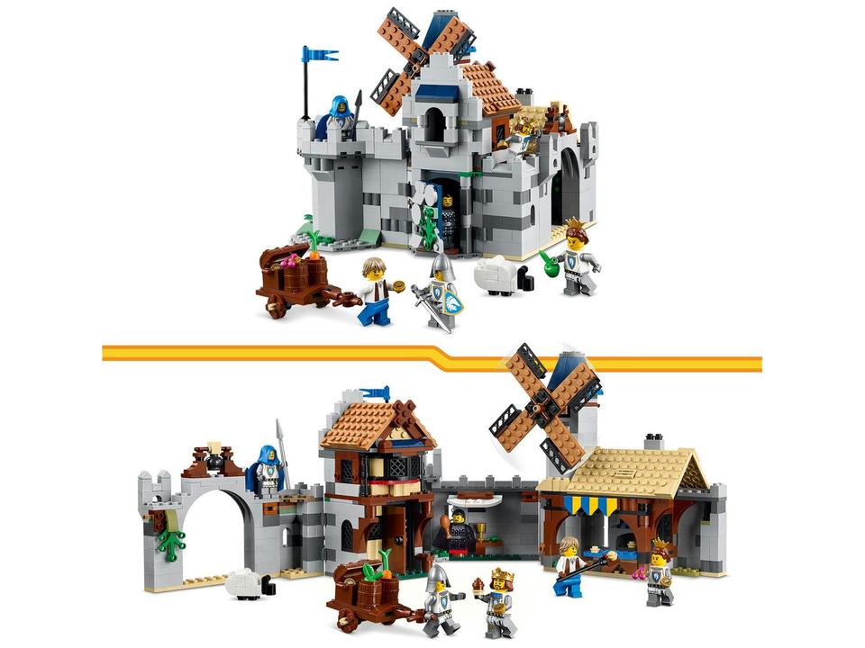 LEGO Creator 3 em 1 Castelo Medieval com - 4