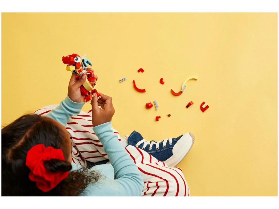 LEGO Creator 3 em 1 Dragão Vermelho - 3