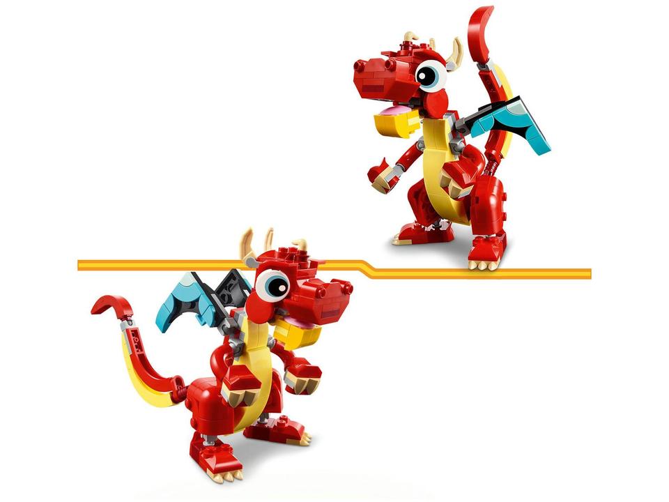 LEGO Creator 3 em 1 Dragão Vermelho - 7
