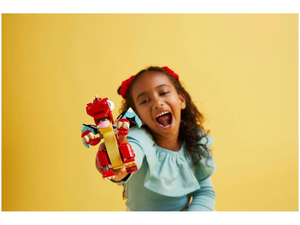 LEGO Creator 3 em 1 Dragão Vermelho - 4