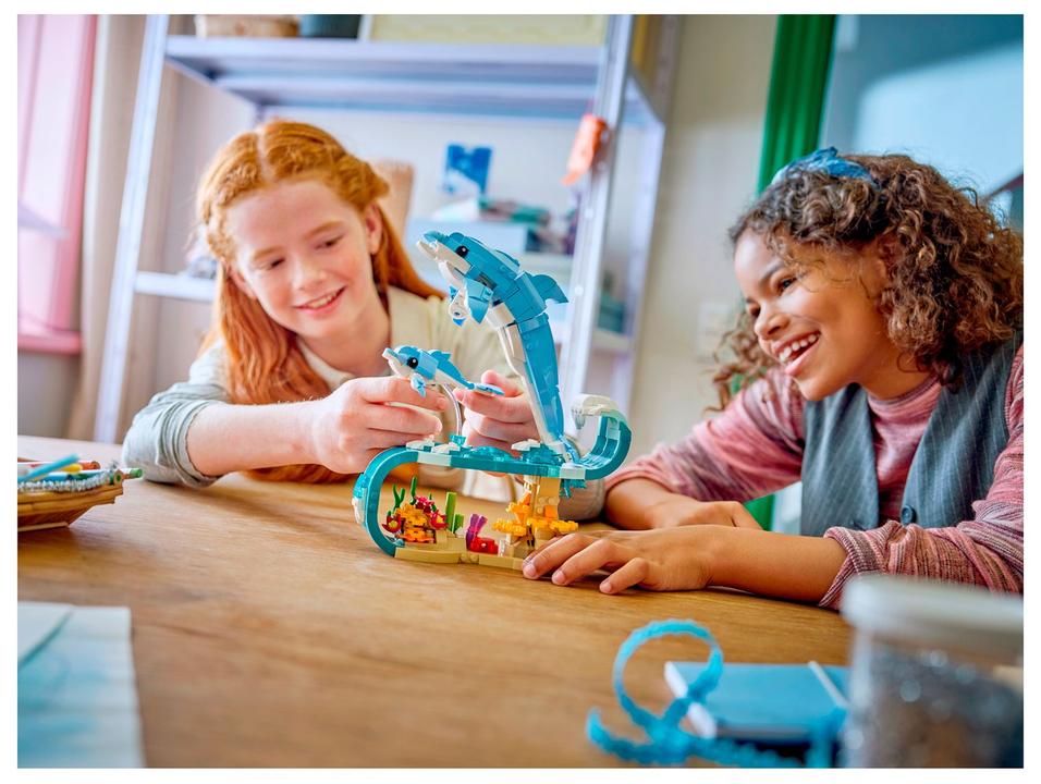 LEGO Creator 3 em 1 Golfinhos Lindos 31385 - 1