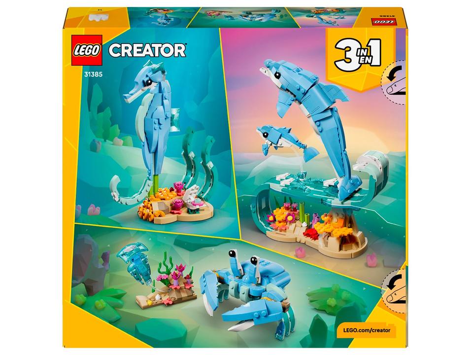 LEGO Creator 3 em 1 Golfinhos Lindos 31385 - 6