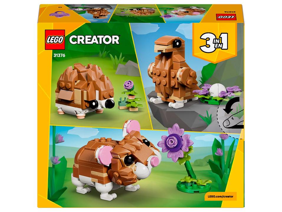 LEGO Creator 3 em 1 Hamster Adorável com Flor - 6