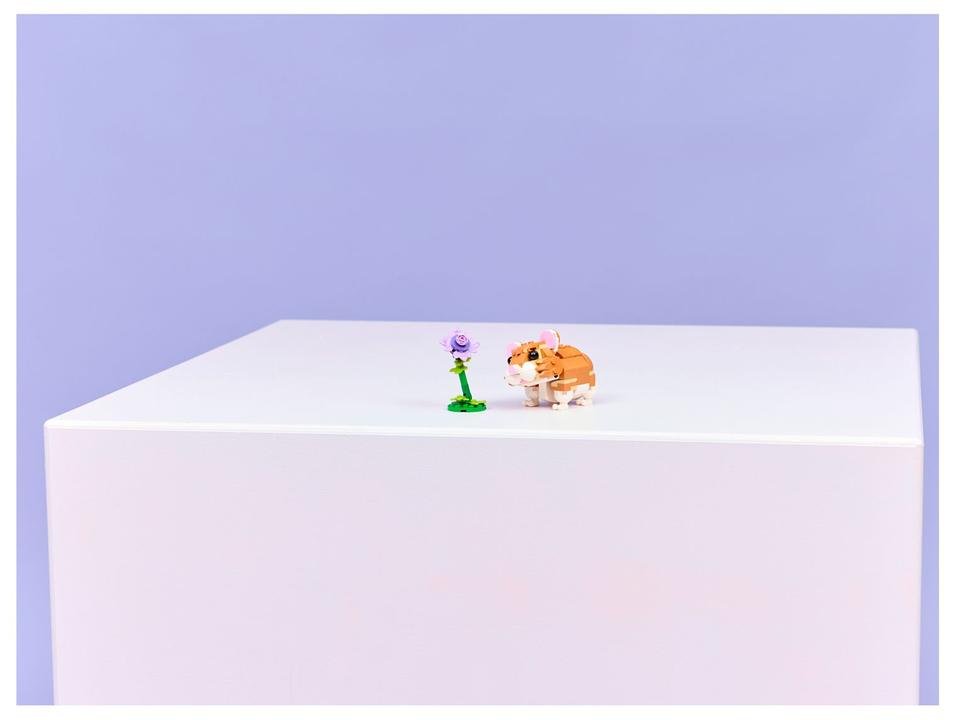 LEGO Creator 3 em 1 Hamster Adorável com Flor - 1