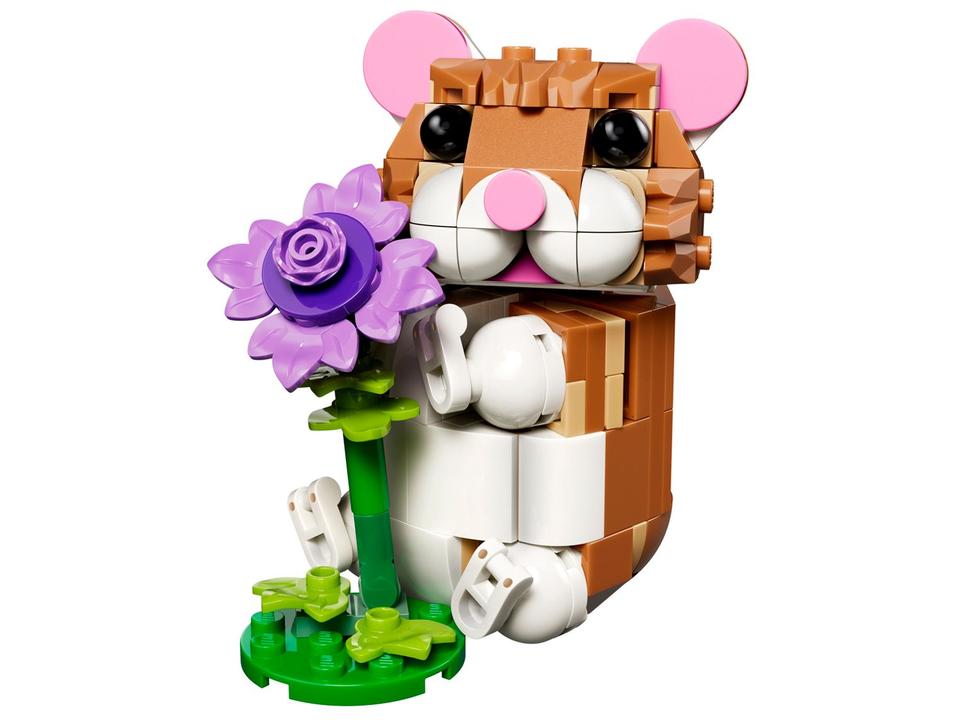 LEGO Creator 3 em 1 Hamster Adorável com Flor - 4