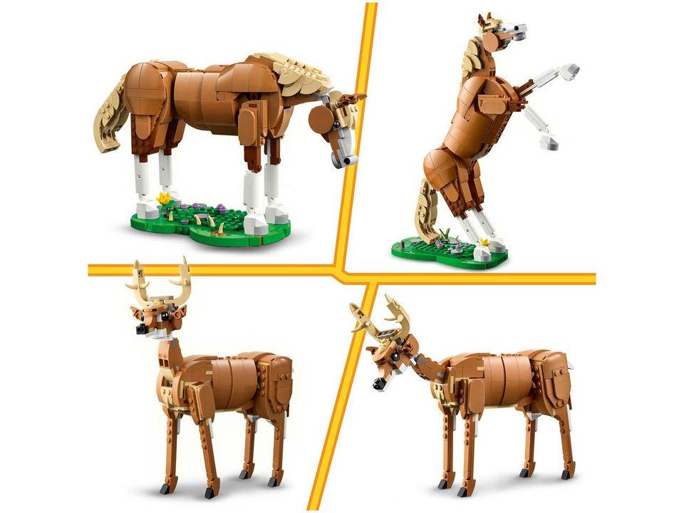 LEGO Creator 3 em 1 Lindo Cavalo 31166 685 Peças - 6