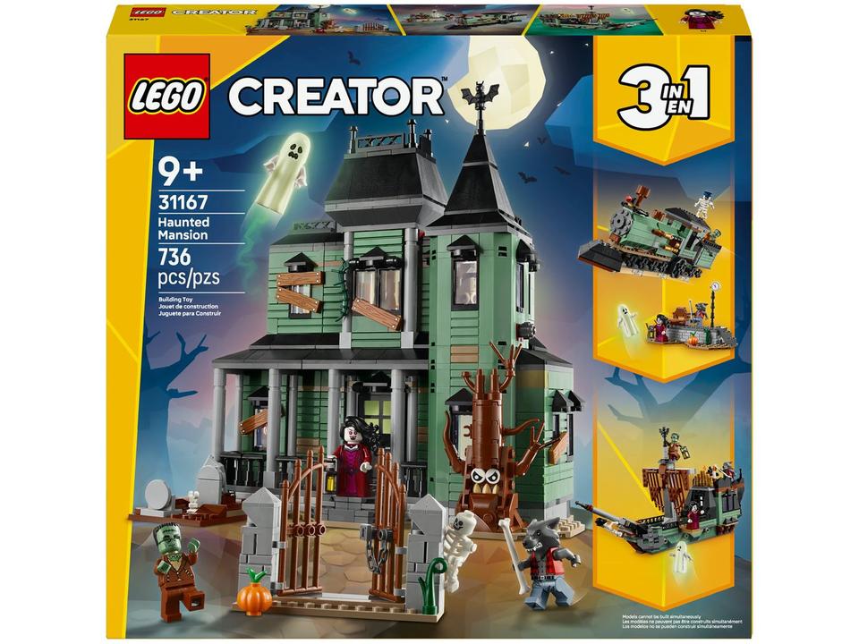 LEGO Creator 3 em 1 Mansão Assombrada - 8