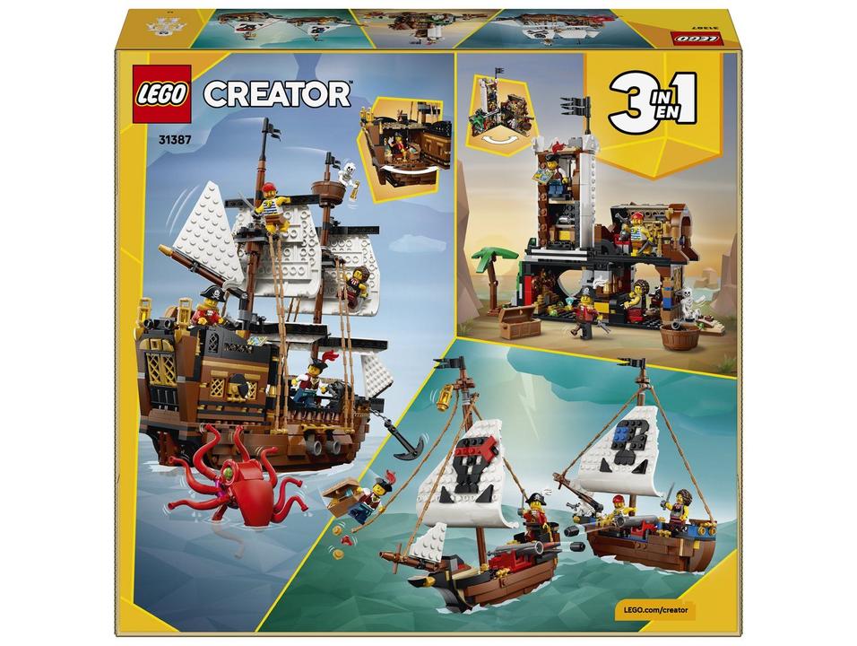 LEGO Creator 3 em 1 Navio Pirata Icônico - 6