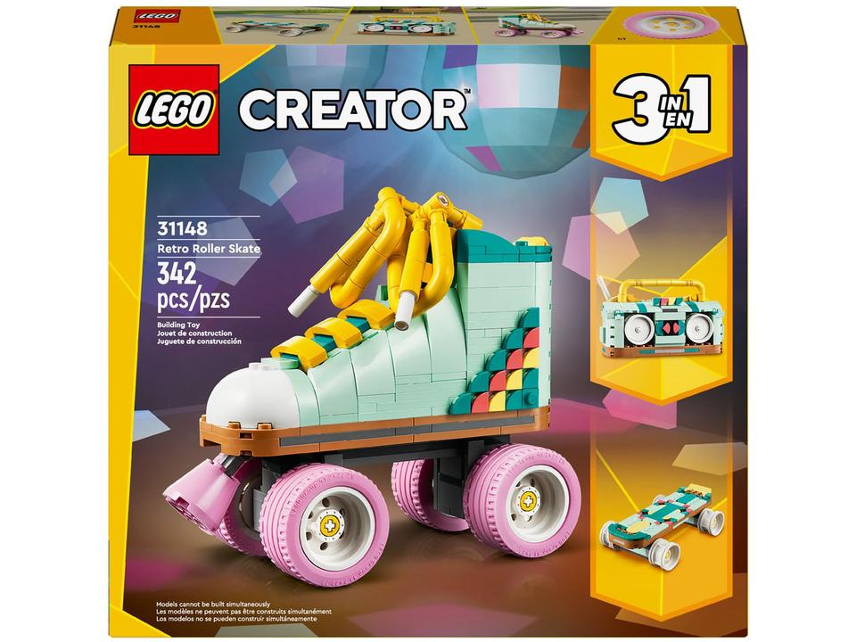 LEGO Creator 3 em 1 Patins Retrô  31148 - 1
