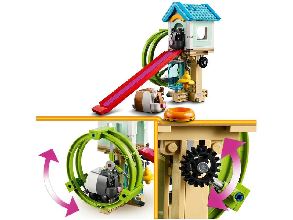 LEGO Creator 3 em 1 Roda de Hamster 31155 - 6