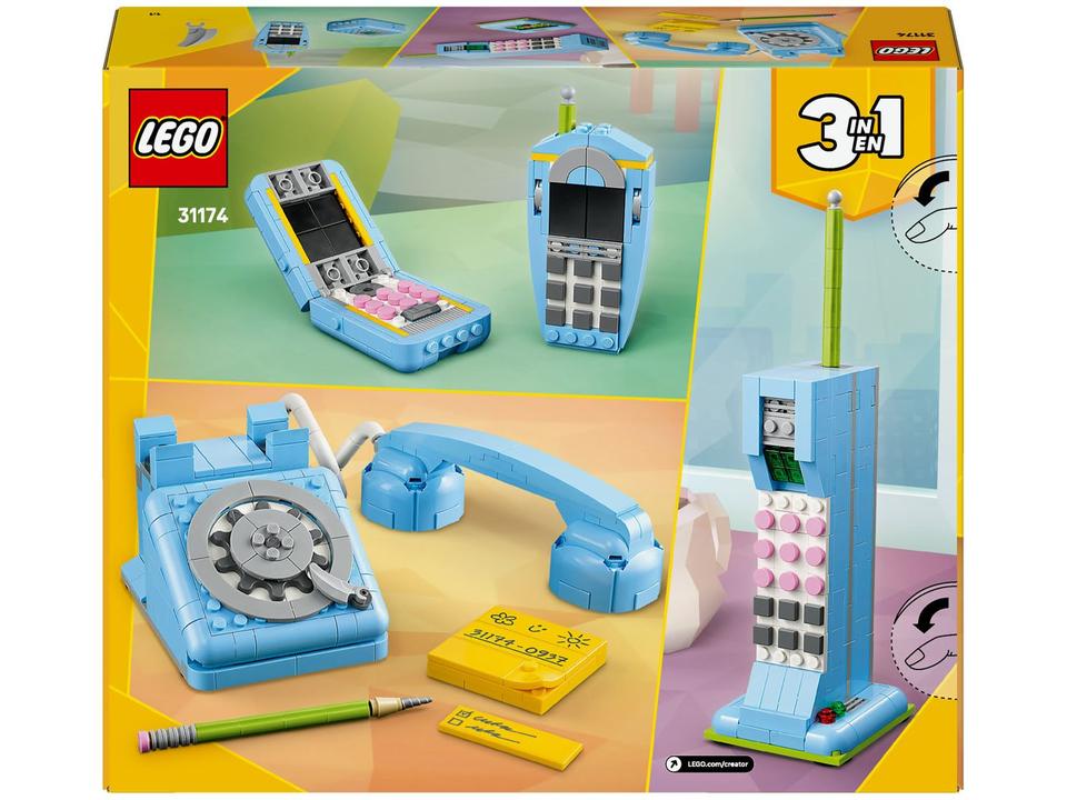 LEGO Creator 3 em 1 Telefone Retrô 31174 - 9