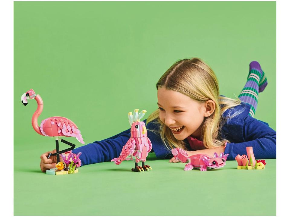 LEGO Creator Animais Selvagens Flamingo Rosa - 3