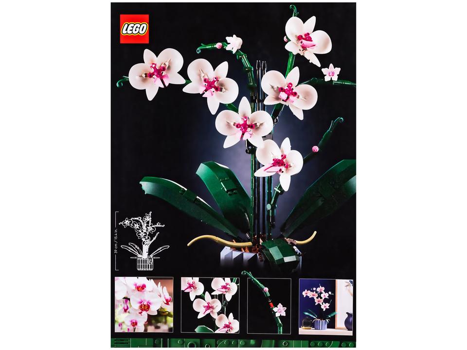 LEGO Creator Expert Orquídea 608 Peças - 4