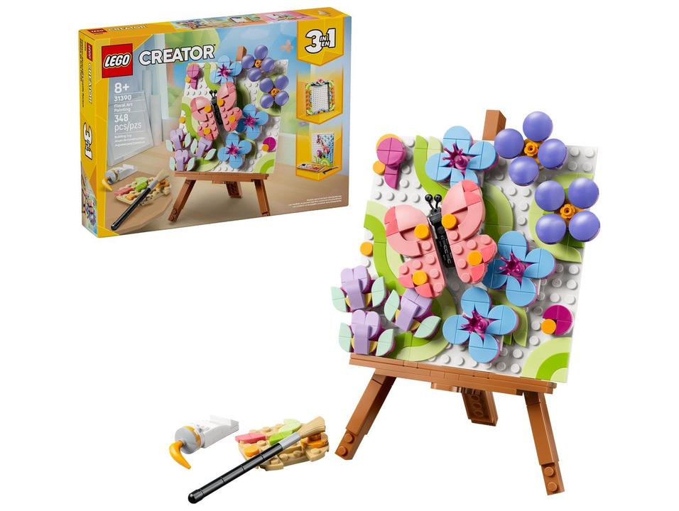 LEGO Creator Pintura Floral Decorativa