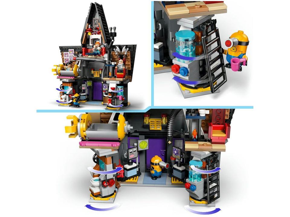 LEGO Despicable Me Meu Malvado Favorito 4: Mansão - 4