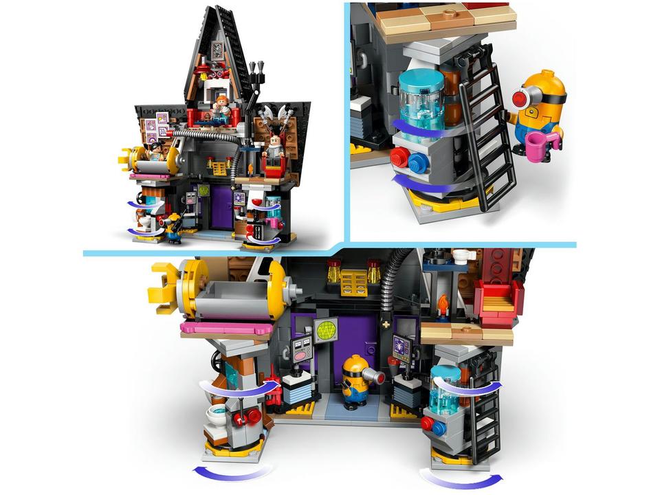 LEGO Despicable Me Meu Malvado Favorito 4: Mansão - 4