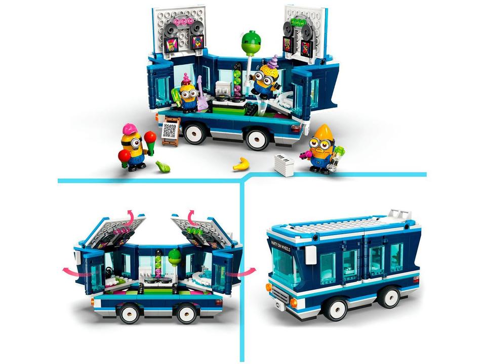 LEGO Despicable Me Meu Malvado Favorito 4: Ônibus - 5