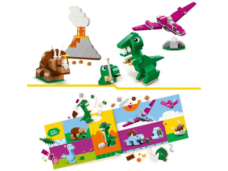 LEGO Dinossauros Criativos 11041 450 Peças - 5