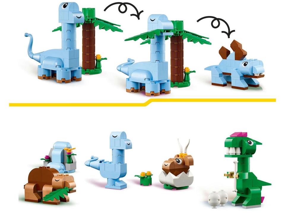 LEGO Dinossauros Criativos 11041 450 Peças - 6