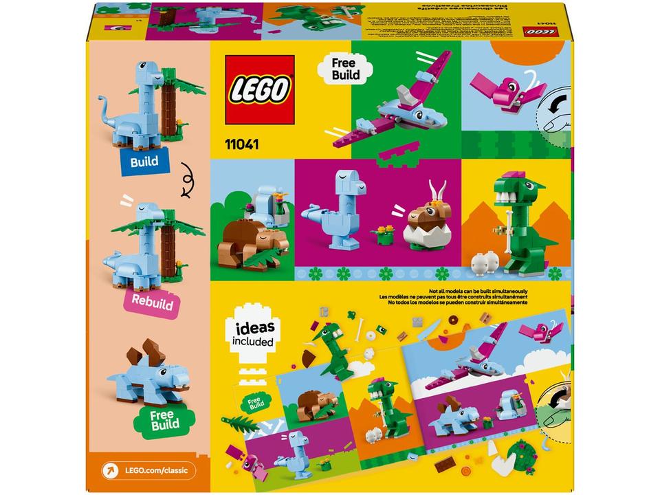 LEGO Dinossauros Criativos 11041 450 Peças - 9